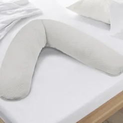 Theraline Voedingskussen Dodo Met Hoes - Muslin - Sandy Beige