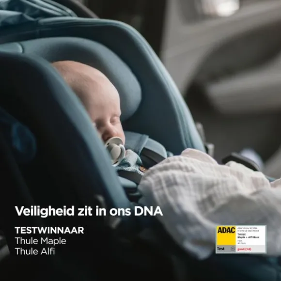 Thule Autostoeltje - Maple - Mid Blue + Alfi Base