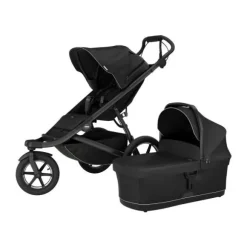 Thule Urban Glide 3 Kinderwagen 4-in-1 - Mid Blue | Thule Maple Autostoeltje - Mid Blue | Thule Alfi Isofix Base