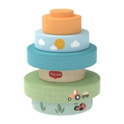 Tiny Love Farmers Funday Stapeltoren - Hout