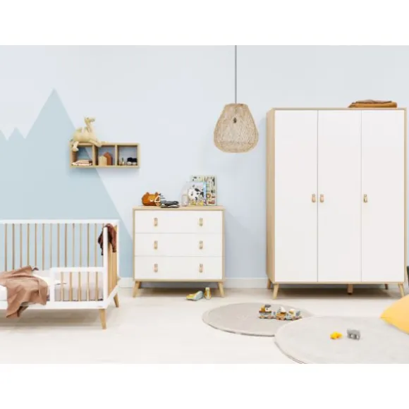 ToiToiKids Jort Wandrek - Wit/Naturel