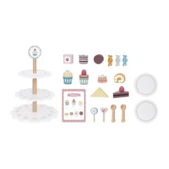 Tooky Toy Toetjes Etagère - Hout