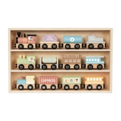 Tooky Toy Treinset - Hout