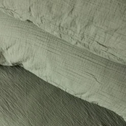 Town & Country Mousseline Dekbedovertrek - 140 x 220 cm - Zand