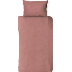 Town & Country Mousseline Dekbedovertrek - 140 x 220 cm - Zand