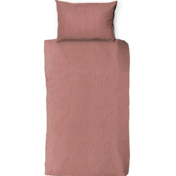 Town & Country Mousseline Dekbedovertrek - 140 x 220 cm - Zand