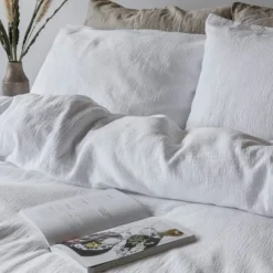 Town & Country Mousseline Dekbedovertrek - 200 x 220 cm - Zand