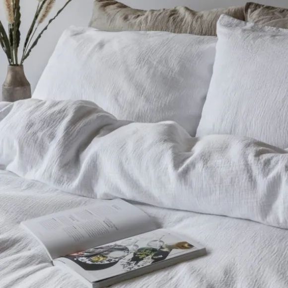 Town & Country Mousseline Dekbedovertrek - 200 x 220 cm - Zand