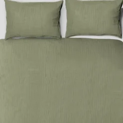 Town & Country Mousseline Dekbedovertrek - 200 x 220 cm - Zand