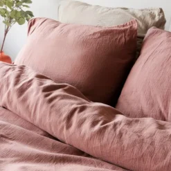 Town & Country Mousseline Dekbedovertrek - 200 x 220 cm - Zand