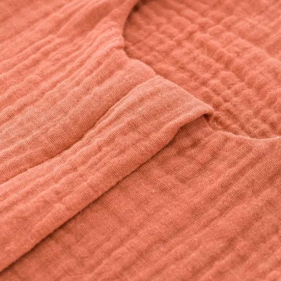 Träumeland Liebmich Zomerslaapzak - 60 cm - Mousseline - Apricot