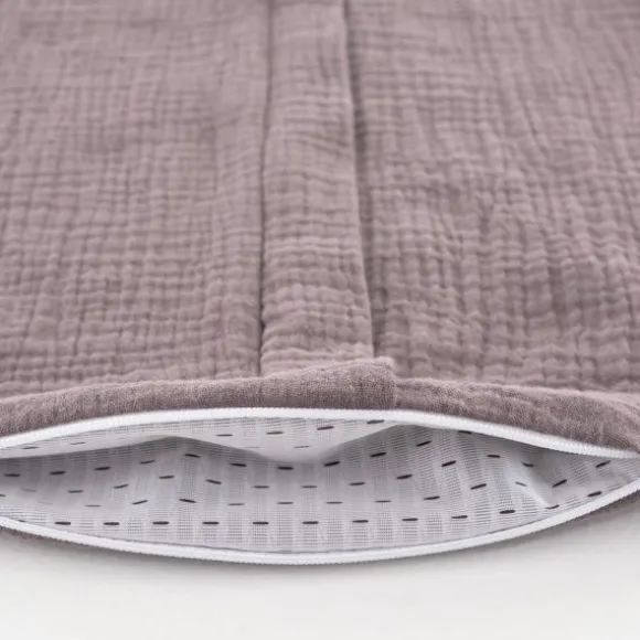 Träumeland Zomerslaapzak Liebmich - Cotton Muslin - Cocoa Plum - 60 cm