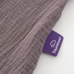 Träumeland Zomerslaapzak Liebmich - Cotton Muslin - Cocoa Plum - 60 cm