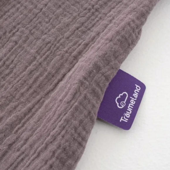 Träumeland Zomerslaapzak Liebmich - Cotton Muslin - Cocoa Plum - 60 cm