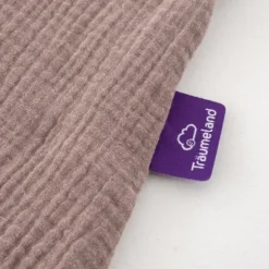 Träumeland Zomerslaapzak Liebmich - Cotton Muslin - Chestnut 60 cm