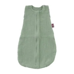 Träumeland Zomerslaapzak Liebmich - Cotton Muslin - Sage Green - 60 cm