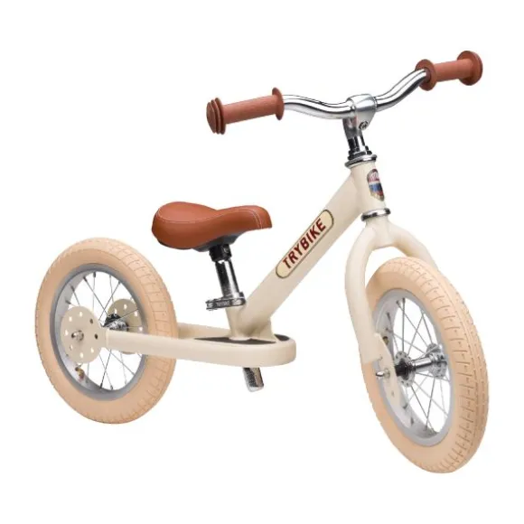 Trybike Steel Vintage Loopfiets - Red Matt