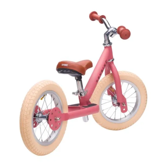 Trybike Steel Vintage Loopfiets - Red Matt