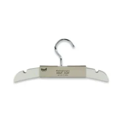 TWF Kledinghanger - 3 Stuks - Hout Clay