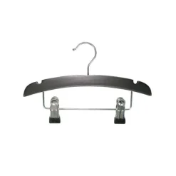 TWF Kledinghanger Met Clips - 3 Stuks - Hout Wit