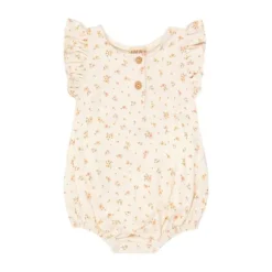 UAUA Bubble Angel Wings Romper - 3-6 Mnd - Florenza