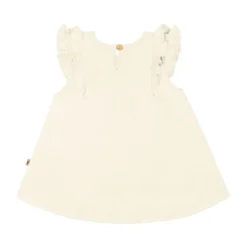 UAUA Jurkje Met Ruffle Mouwtjes Rosado 1-3 Mnd