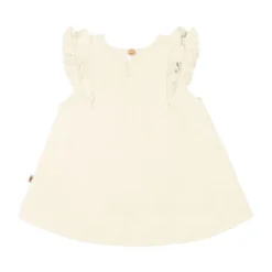 UAUA Jurkje Met Ruffle Mouwtjes Rosado 1-3 Mnd