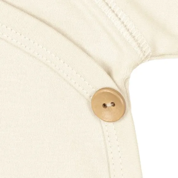 UAUA Kimono Met Voetjes Crema 3-6 Mnd