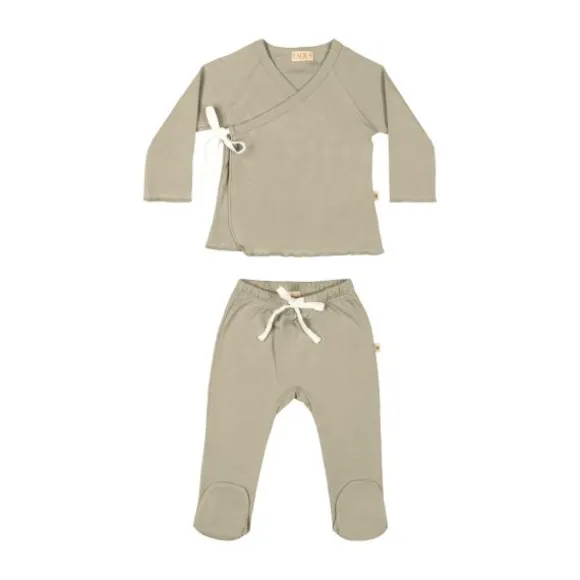 UAUA Kimono Set Met Voetjes Oceano 0-1 mnd