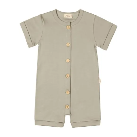 UAUA Onesie Met Knopen Crema 0-1 Mnd