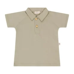 UAUA Polo T-Shirt Korte Mouwen - Newborn - Oceano