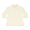 UAUA Ruffled T-Shirt Lange Mouwen - 1-3 Mnd - Crema
