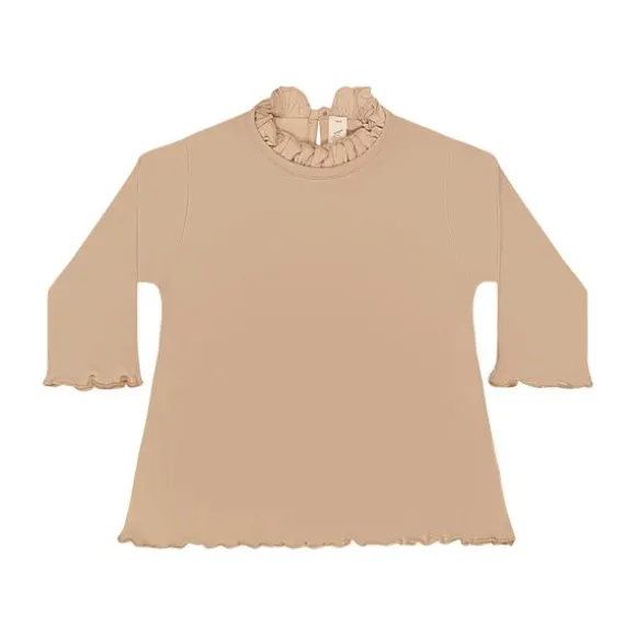 UAUA Ruffled T-Shirt Lange Mouwen - 3-6 Mnd - Rosado