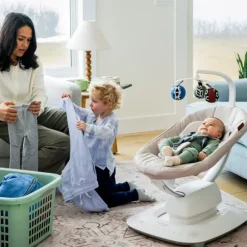 UPPAbaby Babyswing - Mamaroo - Charlie - Sand Mélange