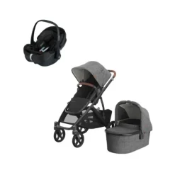 UPPAbaby VISTA V3 Kinderwagen 3-in-1 - Theo | Joolz X Maxi-Cosi Pebble 360 Pro 2 Autostoeltje