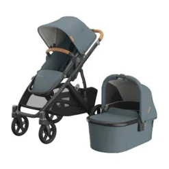 UPPAbaby VISTA V3 Kinderwagen Bundel - Evelyn | Dubatti by Römer Babysafe Pro Autostoeltje | Dubatti by Römer Vario Base 5Z