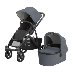 UPPAbaby VISTA V3 Kinderwagen Bundel - Evelyn | Dubatti by Römer Babysafe Pro Autostoeltje | Dubatti by Römer Vario Base 5Z
