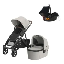 UPPAbaby VISTA V3 Kinderwagen 3-in-1 - Liam | Kidsriver Autostoel - Curve - Black