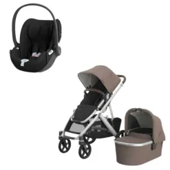 UPPAbaby VISTA V3 Kinderwagen 3-in-1 - Theo | Cybex Cloud T Plus Autostoeltje