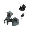 UPPAbaby VISTA V3 Kinderwagen 4-in-1 - Theo | Joolz X Maxi-Cosi Pebble 360 Pro 2 Autostoeltje | Maxi-Cosi FamilyFix 360 Pro