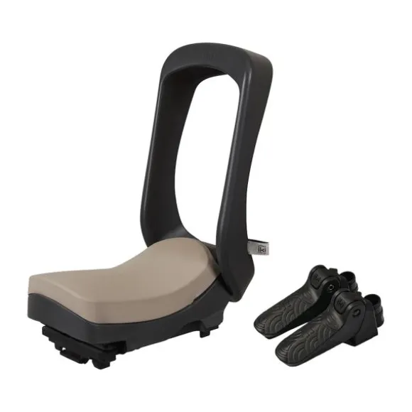 Urban Iki Junior Fietsstoeltje MIK HD - Bincho Black/Inaho Beige