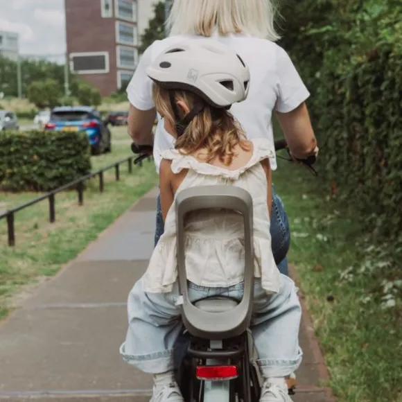 Urban Iki Junior Fietsstoeltje MIK HD - Bincho Black/Inaho Beige