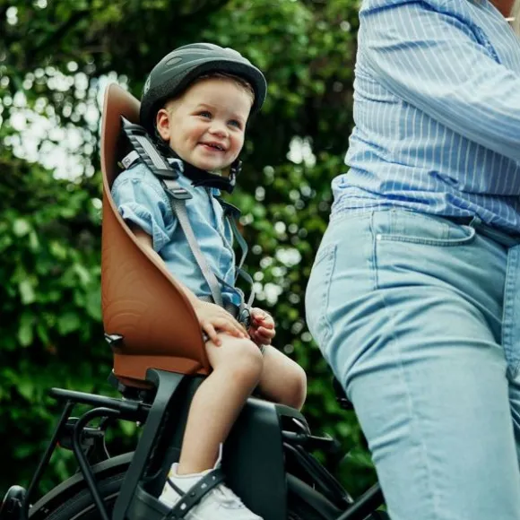 Urban Iki Ta-ke Bio Achterzitje - Framemontage - Haniwa Brown / Bincho Black