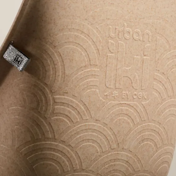 Urban Iki Ta-ke Bio Achterzitje - Framemontage - Haniwa Brown / Bincho Black