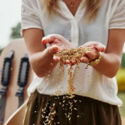 Urban Iki Ta-ke Bio Achterzitje - Dragermontage - Oishi Beige / Bincho Black