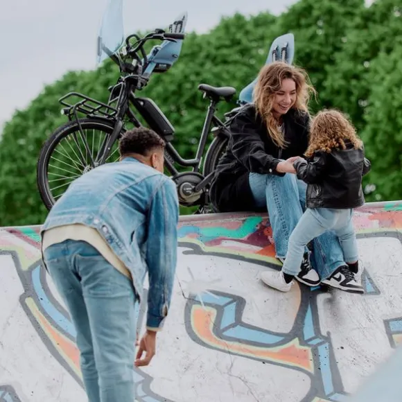 Urban Iki Ta-ke MIK-HD Achterzitje - Bincho Black / Kurumi Brown