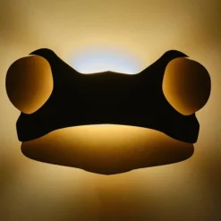 Van Tjalle en Jasper Kikker Muurlamp - Naturel / Green