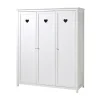 Vipack Amori Kledingkast Wit 3-Deurs