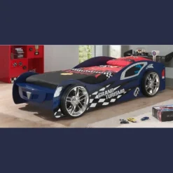 Vipack Autobed Grand Turismo Blauw 90 x 200 cm