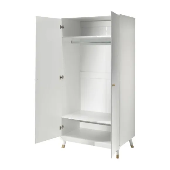Vipack Billy Kledingkast 2-Deurs Wit